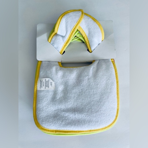 New Bib set of 4 infant bibs patents choice born to sparkle - Picture 6 of 8